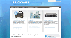 Desktop Screenshot of brickwall.com